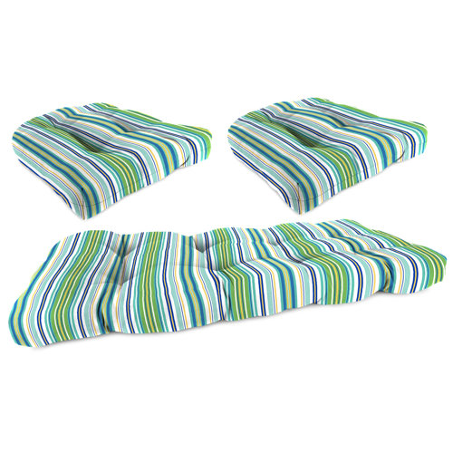 Lounge Chair Patio Furniture Cushions High Back Patio Chair Cushions   Lounge Chair Outdoor 4'' Seat Cushion 